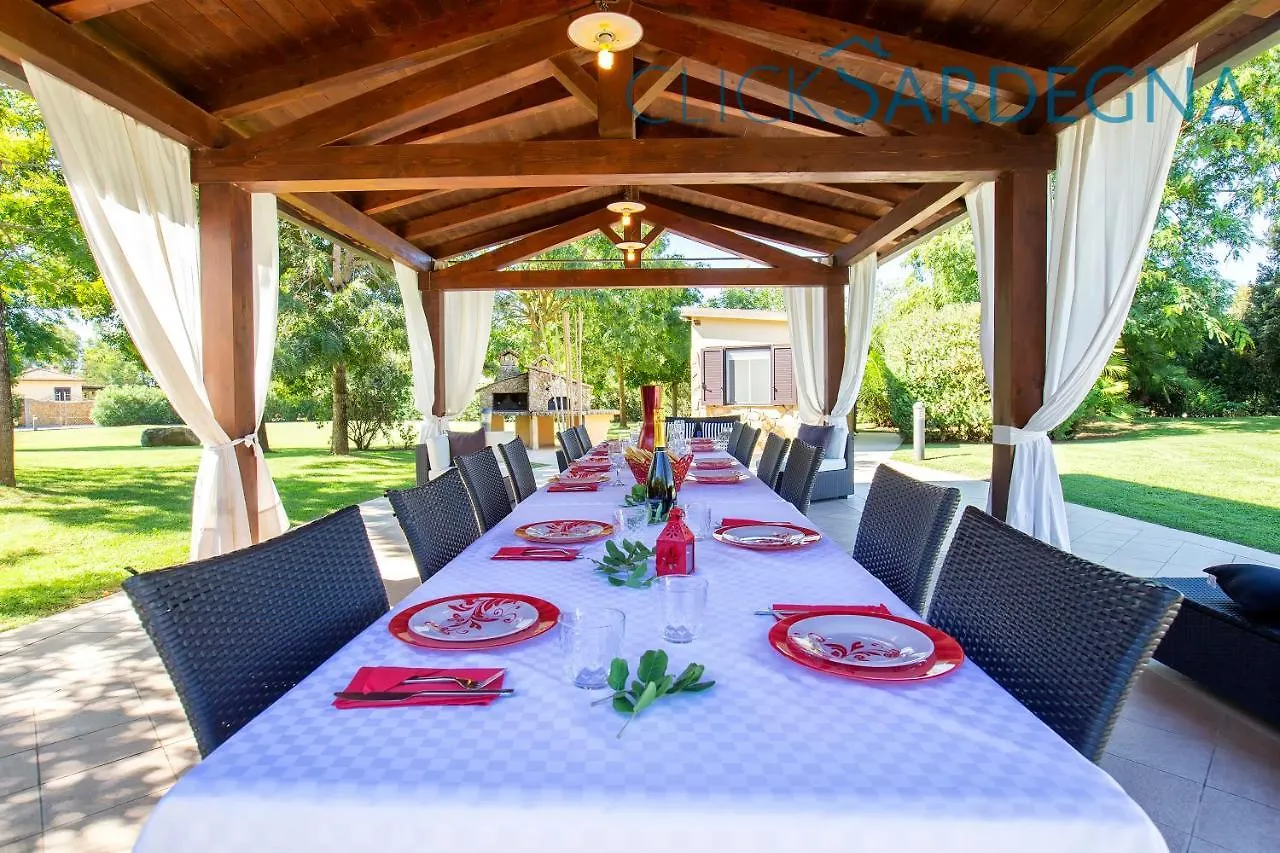 Villa Paradiso With Swimming Pool Large Garden And Tennis Court Alghero 0*,