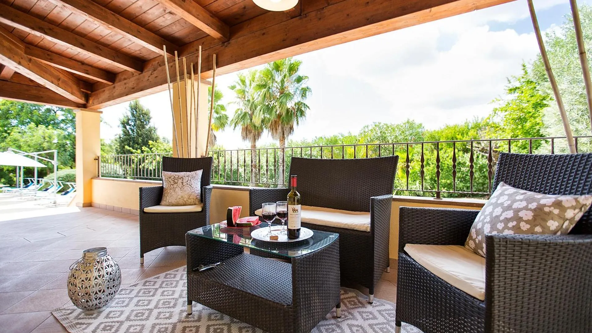Villa Paradiso With Swimming Pool Large Garden And Tennis Court Alghero 0*,